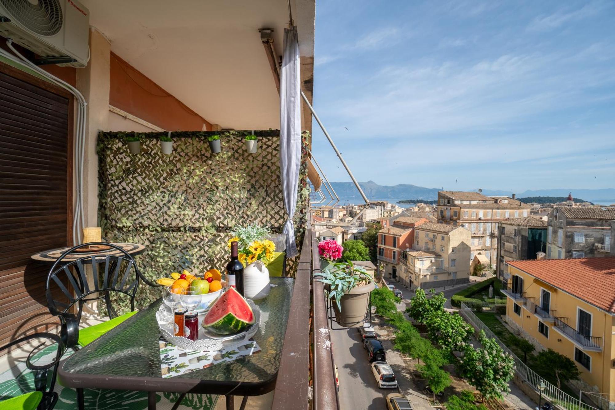 Corfu Panoramic View All The City Экстерьер фото