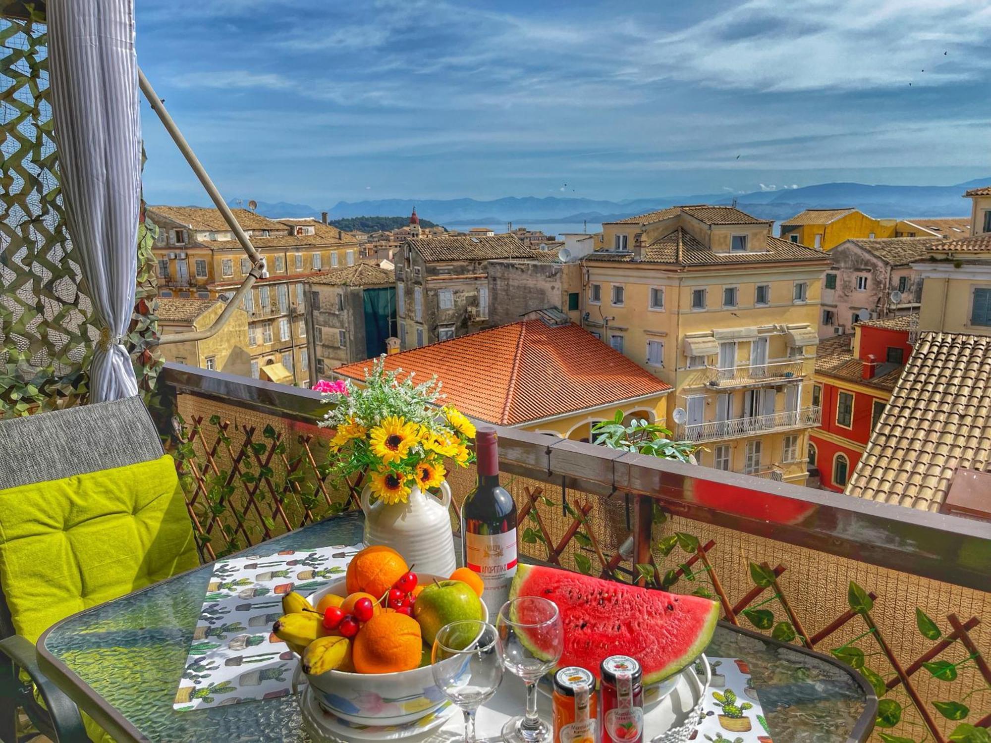 Corfu Panoramic View All The City Экстерьер фото