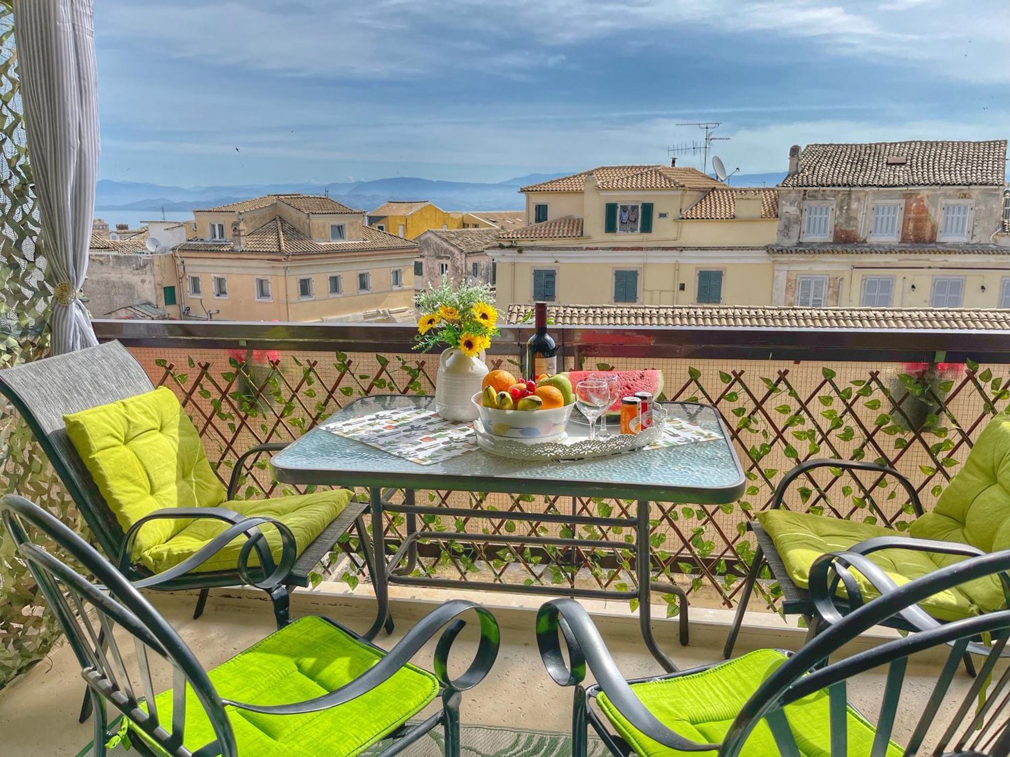 Corfu Panoramic View All The City Экстерьер фото